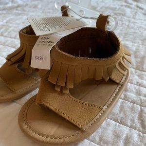 Old Navy baby girl moccasin sandals